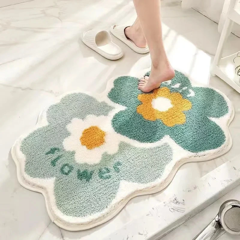 Imitation Cashmere Floor Mat Style 1