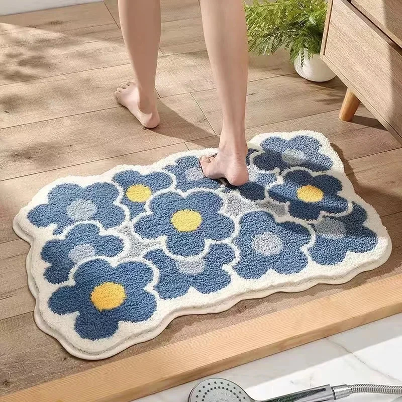 Imitation Cashmere Floor Mat Style 3