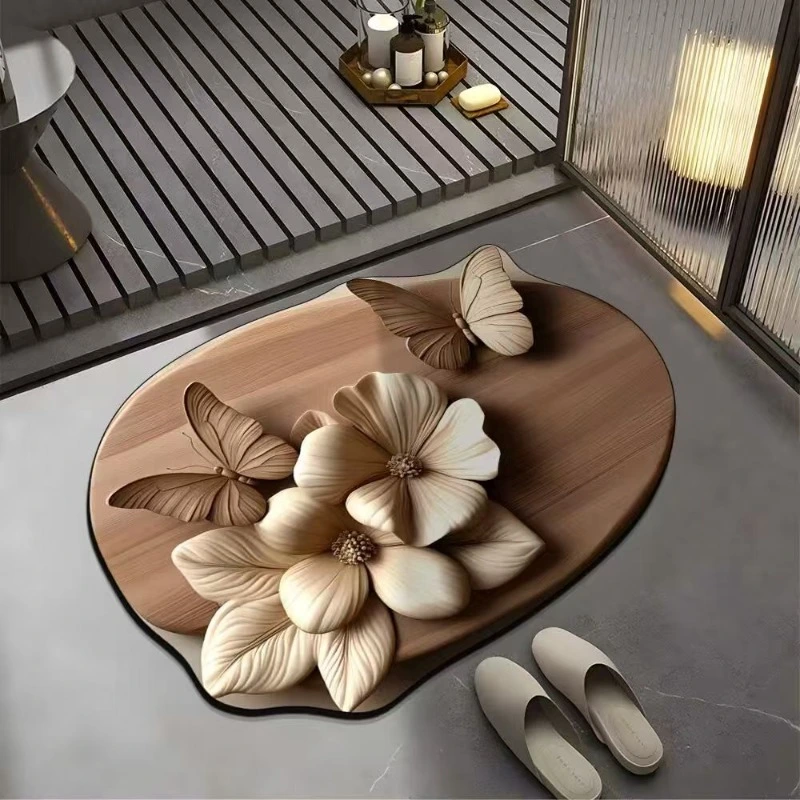 Water-Absorbing Leather Floor Mat Stlye 1