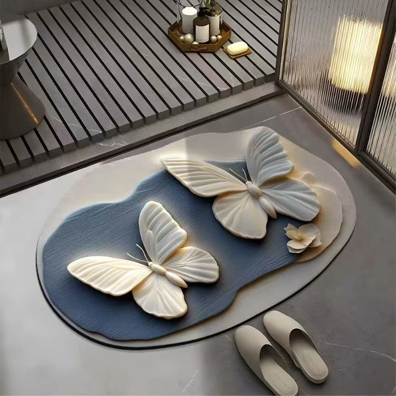 Water-Absorbing Leather Floor Mat Stlye 4