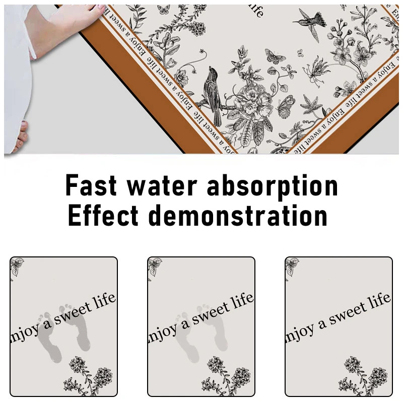 Nordic Style Floor Mat  Details