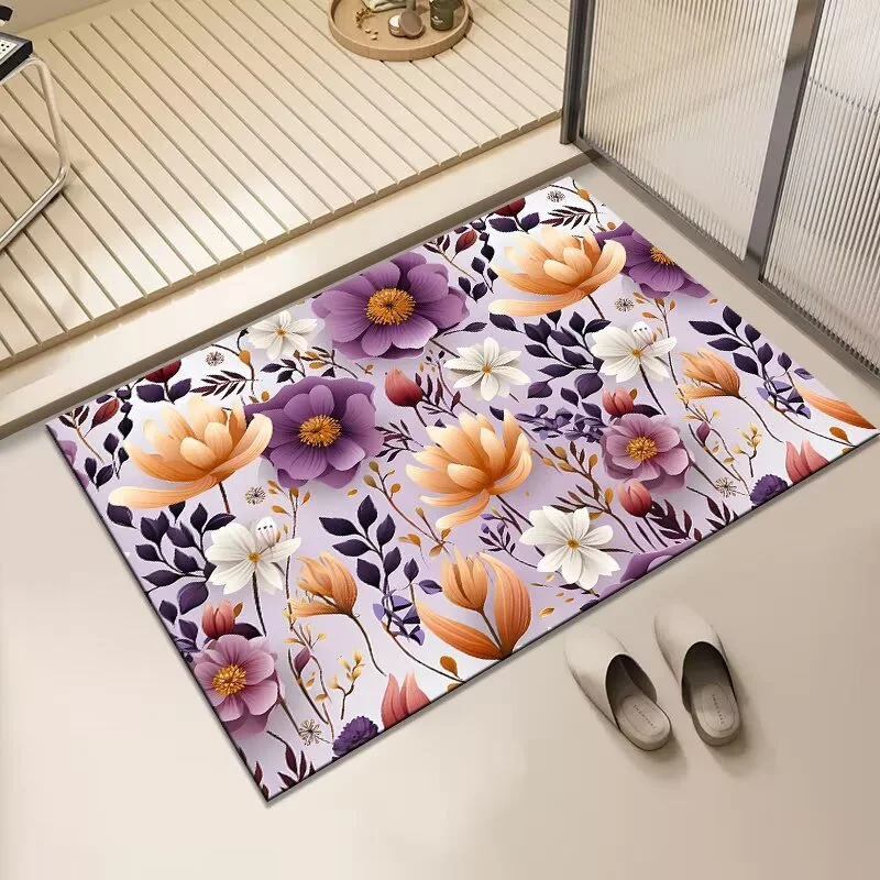 Oil Painting Floor Mat Style  3