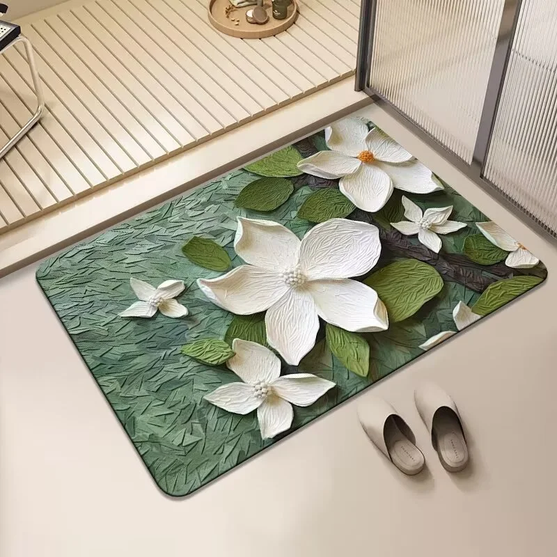 Oil Painting Floor Mat Style  5