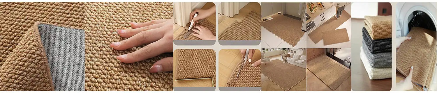 imitation sisal carpet  Material 