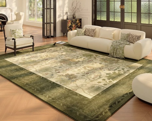 What are the differences between faux cashmere washed-back carpets and ordinary carpets?