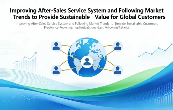 Improving After-Sales Service System and Following Market Trends to Provide Sustainable Value for Global Customers